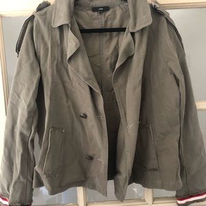Utility Army Green Jacket